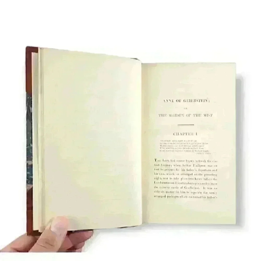 Anne of Geierstein; 3 Vols Waverley Novel Sir Walter Scott 1st Ed (1829) Bayntun - Picture 9 of 12